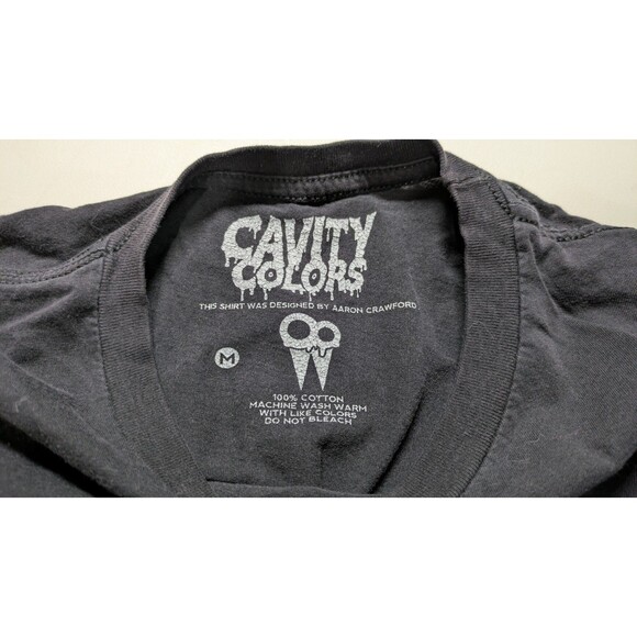 Cavity Colors Graphic T Shirt Men’s Medium Melting Monster Cone - Picture 5 of 5